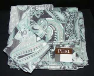 Sears has a selection of bath towel sets that include hand towels, washcloths and bath towels for your family to use. New PERI Royal PAISLEY 7 pc Bath Set Shower Curtain & 6pc ...