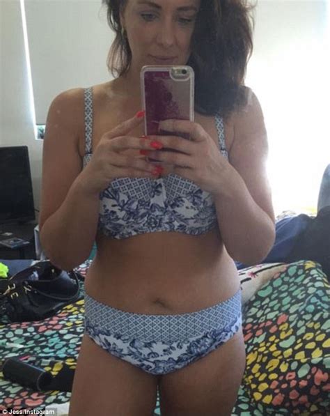 Married At First Sight S Jilted Bride Jess Proudly Flaunts Weight Loss Daily Mail Online