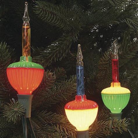 Enchanted Forest 7 Light Multicolor Bubble Christmas