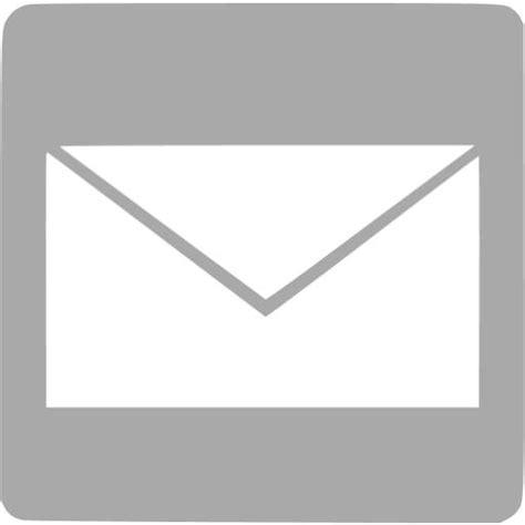 Dark Gray Email 13 Icon Free Dark Gray Email Icons