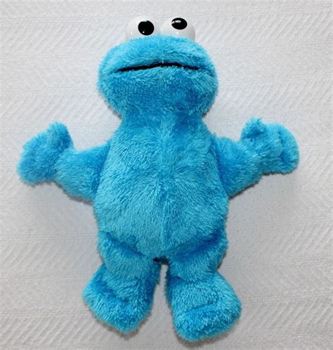 Sesame Street Talking Cookie Monster Plush About 10 Inches High Hasbro Euc 1848494308