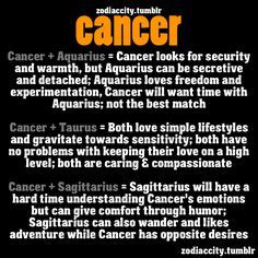 Read all the qualities of this zodiac the reasons why a strong need for leaning towards the good as well as to the evil emerges. sagittarius/ cancer on Pinterest | Sagittarius, Zodiac ...