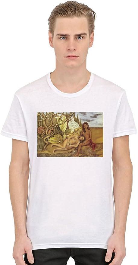 Two Nudes In The Forest Frida Kahlo Painting Mens Gildan T Shirt 5XL