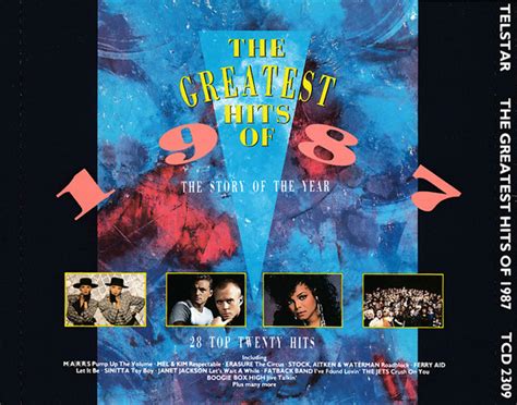 The Greatest Hits Of 1987 Cd Compilation Discogs