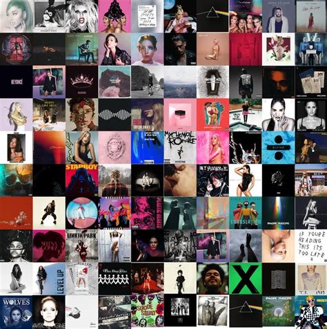 Custom Album Covers Collage Aesthetic Digital Download 100 Etsy
