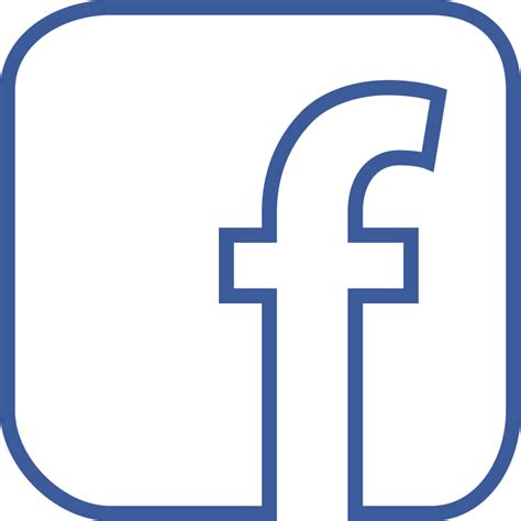 Download Outline Icons Media Computer Facebook Social Logo Icon Free
