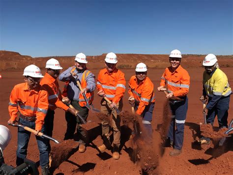 first sod turned on bhp s multi billion south flank project australian manufacturing