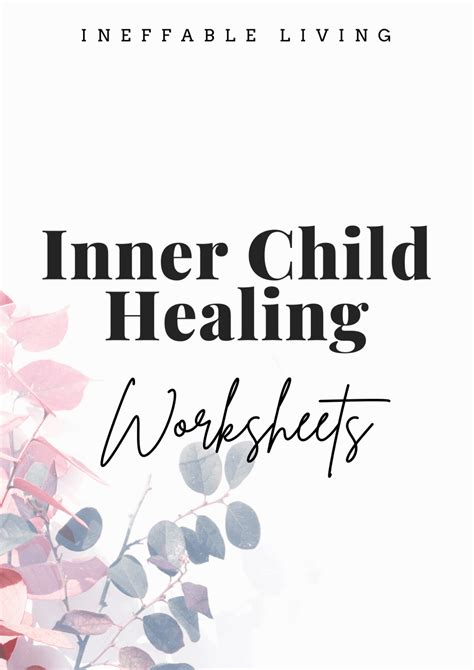 Best 15 Inner Child Exercises Pdf How To Connect With Your Inner Child