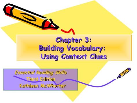 Building Vocabulary Using Context Clues By Awelsheimer Via Slideshare