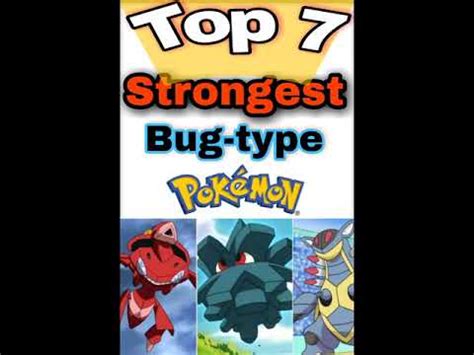 Top Strongest Bug Type Pokemon In World Bug Type Pokemon Pokemon Shorts Youtube