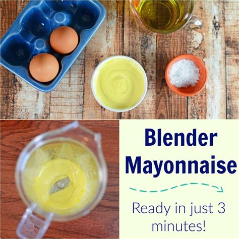 Introduces the differences between cross blade (for wet ingredients) and the flat . Blender Mayonnaise Recipe - Make mayonnaise in your ...