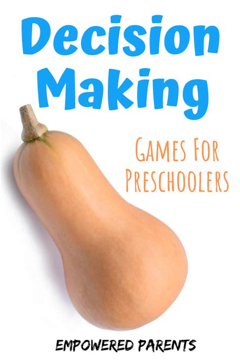Have fun with decision maker and check out our other apps and games at the marketplace! 14 Decision-Making Games to Play with your Preschooler ...