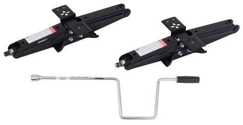 Rv stabilizer jacks come in all shapes and sizes. Scissor Stabilizer Jacks w/ Handle - 18-3/4" Lift - 5,000 ...