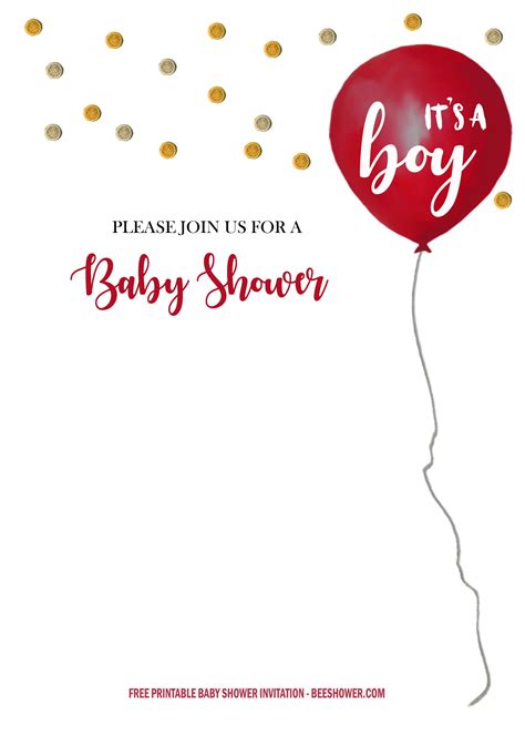 Baby Shower Invitations For Boys Free Templates How To Make An