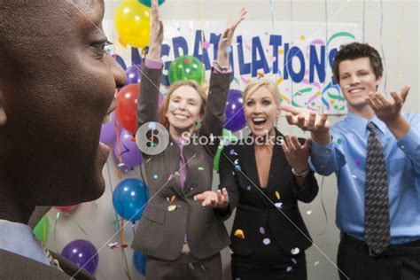 Office Party Celebration Royalty Free Stock Image Storyblocks