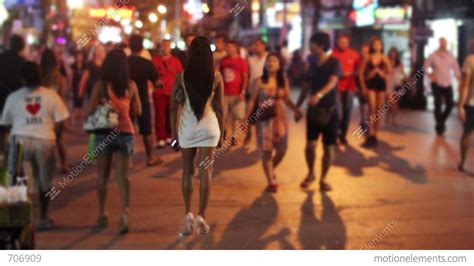 Prostitutes Are Waiting For Costumer Stock Video Footage 706909