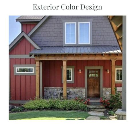 Red Siding House Exterior Red Exterior House Colors Cottage Exterior