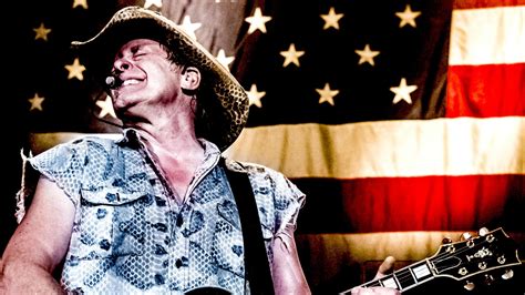 Ted Nugent August 11 2023 At Michigan Lottery Amphitheatre At Freedom