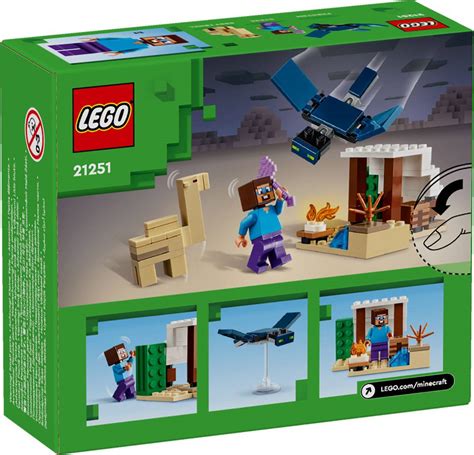 Lego® Minecraft 21251 Steves Desert Expedition Build And Play Australia