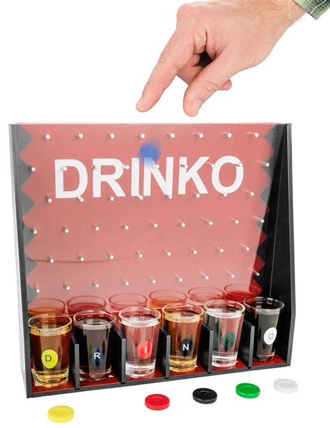Drinko Drinking Game Fairly Odd Novelties Fun Social Shot Glass Party Ebay