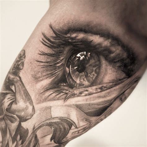 This Awesome Photo Realistic Eye Tattoo Is By Niki Norberg Ratta Tattoo