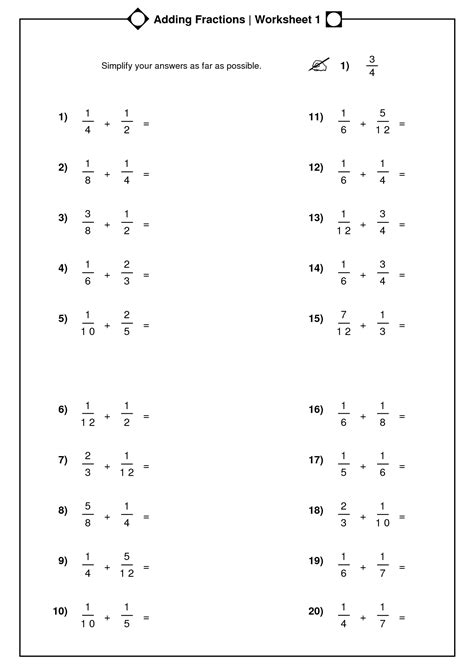 16 Adding Subtracting Fractions With Mixed Numbers Worksheets
