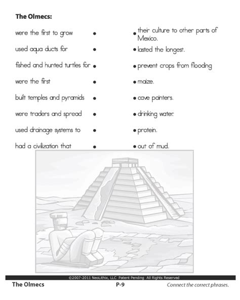 6th Grade Ancient Civilization Worksheets