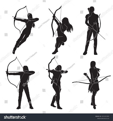 2043 Medieval Archer Silhouette Images Stock Photos And Vectors