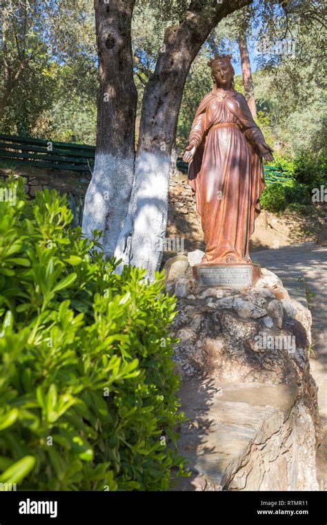 Statue Of Virgin Mary Holy Virgin Marys House Ephesus Selcuk Izmir