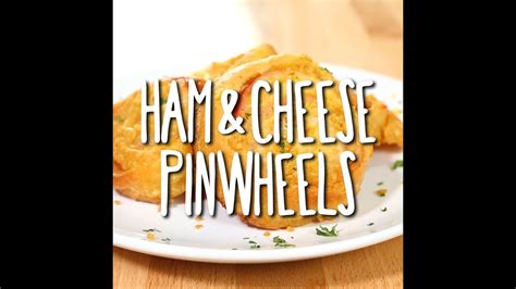 ham and cheese pinwheels youtube