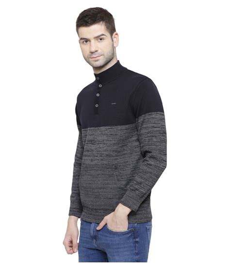 Uv And W Black Round Neck Sweater Buy Uv And W Black Round Neck Sweater