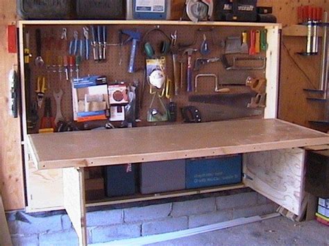 Top 35 Of Fold Up Workbench For Garage Ericssonk750hack