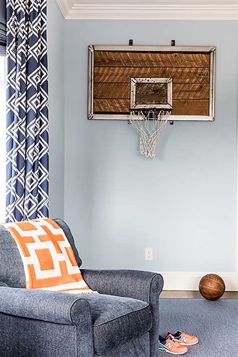 Basketball hoop basketball hoop for wall basketball hoop | etsy. Kid's Bedroom With Basketball Hoop | HGTV