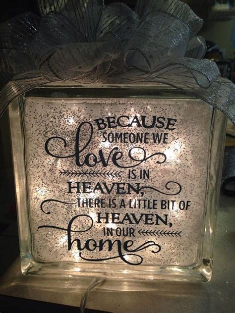 We see these wonderful traits in you every day. Lighted Glass Cube with sympathy quote by ChateauRenu on ...