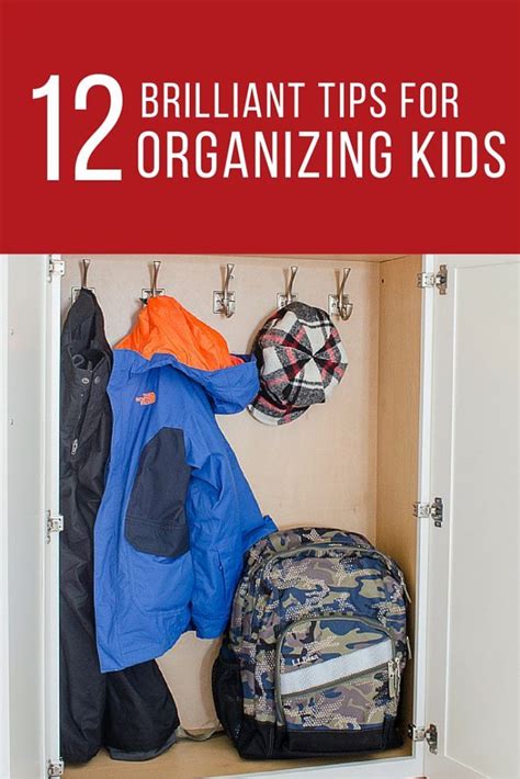 Organizing Tips For Kids Organization Hacks Organization Kids