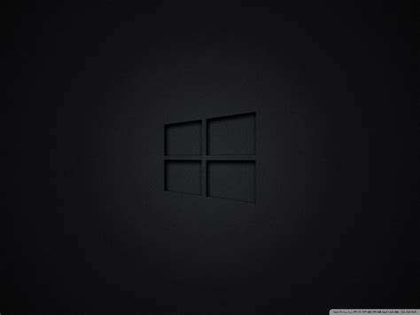 Black Windows 10 Wallpapers Wallpaper Cave