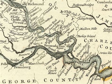 Fry Jefferson Map Detail Encyclopedia Virginia