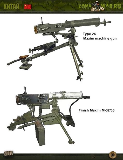 станковый пулемет Finish Maxim M 3233 Оружие и боеприпасы Военное