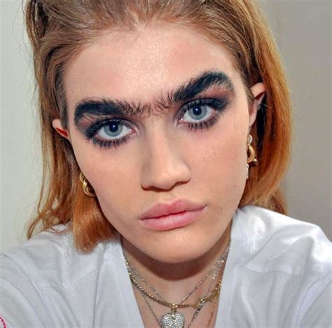 22 Year Old Model Inspires With Unibrow Despite Social Media Trolls
