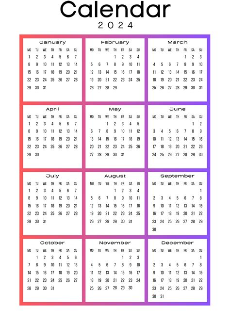 2024 Calendar Hd Images Free Free 2024 Calendar With Week Numbers