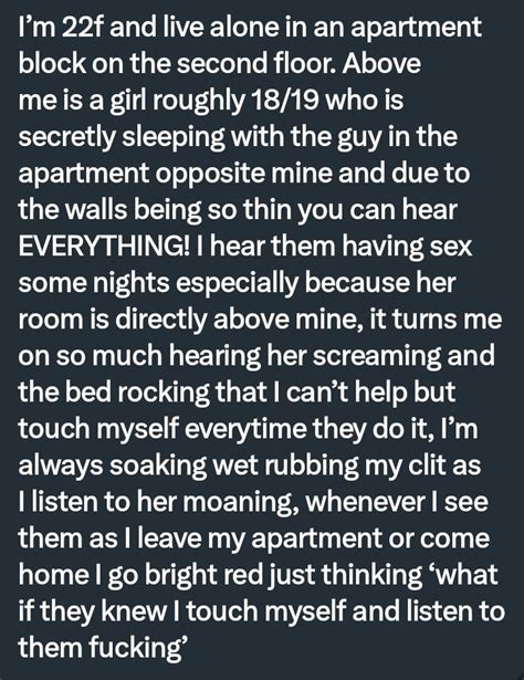 On Twitter Rt Pervconfession She Loves Masturbating To Her Neighbours Fucking