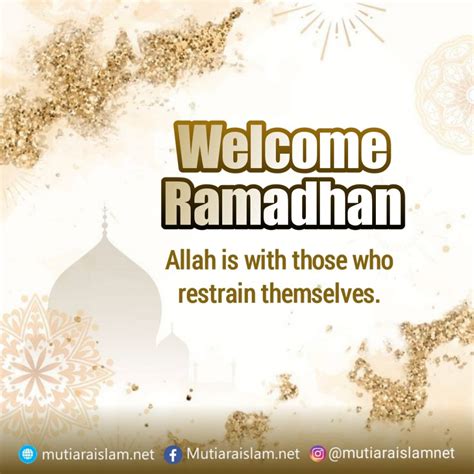 Slogan Menyambut Ramadhan Penggambar