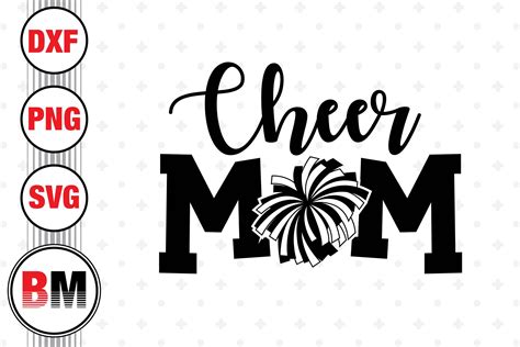 Cheer Mom Svg In Svg Dxf Png Eps Svgs Design My Xxx Hot Girl