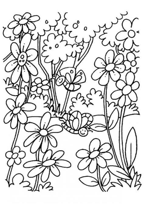 Be sure to visit many of the other nature and food coloring pages aswell. Beautiful Printable Flowers Coloring Pages