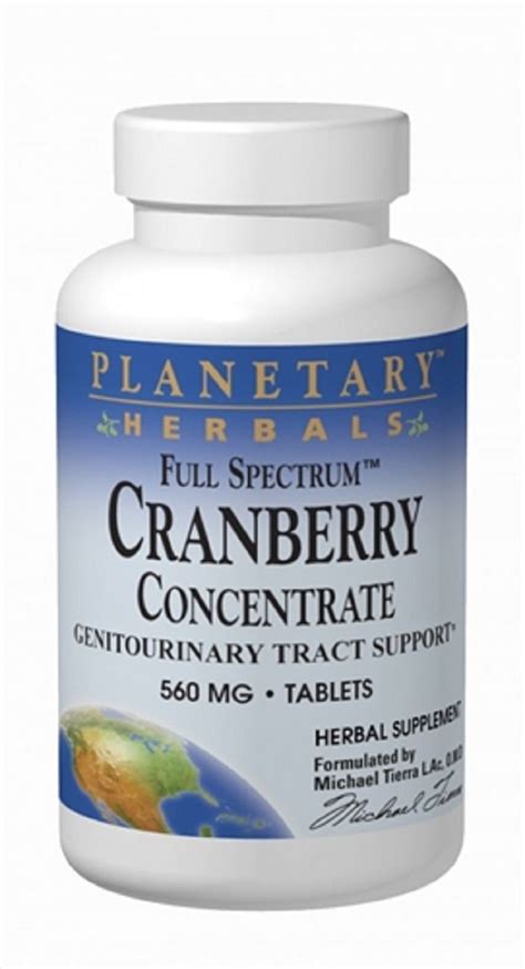 Planetary Herbals Cranberry Concentrate Full Spectrum