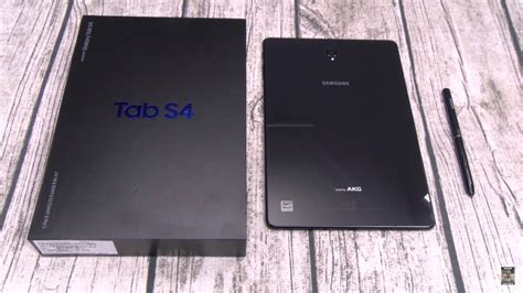 The samsung galaxy tab s4 is the best android tablet in 2018. Samsung Galaxy Tab S4 - Unboxing and First Impressions ...