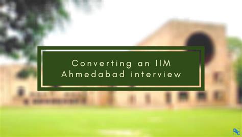Iim Ahmedabad Interview Questions Preparation Tips And Other Details