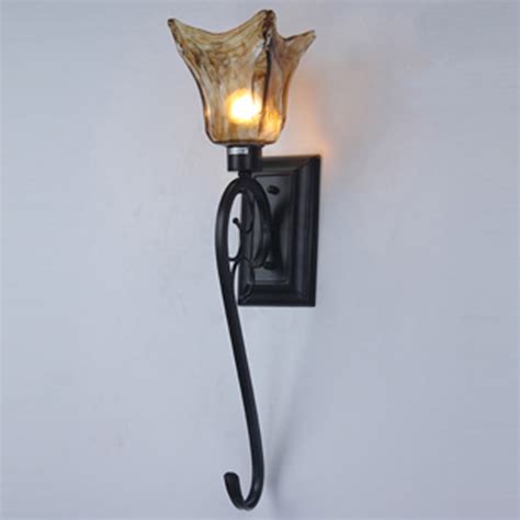 Buy Industrial Wall Sconce Antique Black
