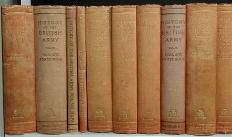 Lot 29 Fortescue Jw A History Of The British