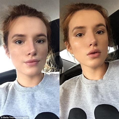 Makeup Free Bella Thorne Shows Off Her Perfect Complexion As She Makes Her Way To The Airport